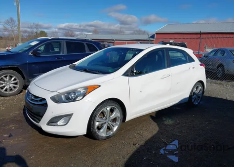 2014 Hyundai Elantra Gt from USA, damaged, VIN KMHD35LH7EU164848